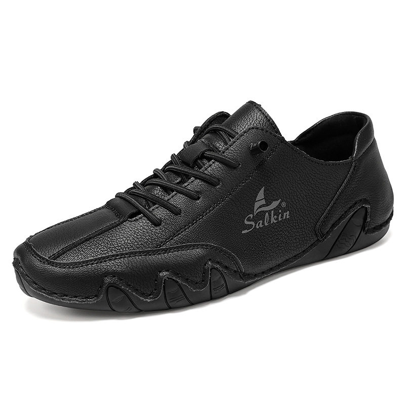 Giày bốt Martin nam da PU cổ cao, đế cao su, mũi tròn, phong cách giản dị — S 7005m màu, S7005 kaki, S7005 màu trắng, S7005 màu vàng nâu