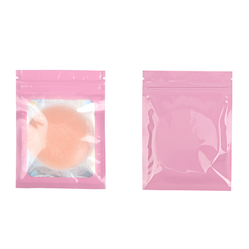 Paste de pecho de dama transfronteriza silicona invisible anti-protuberancia pezón pegatina de vestido de boda colga especial anti-luz redonda pechos belleza