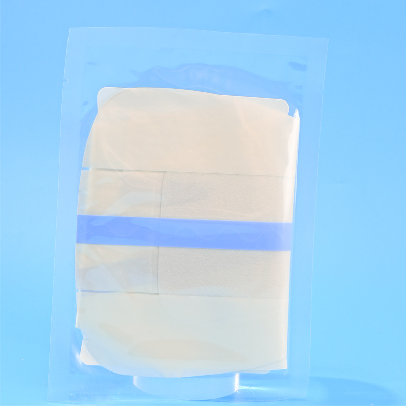 16*45 adult transparent bag (with 4 pieces of reinforcement stickers) can be customized with labels