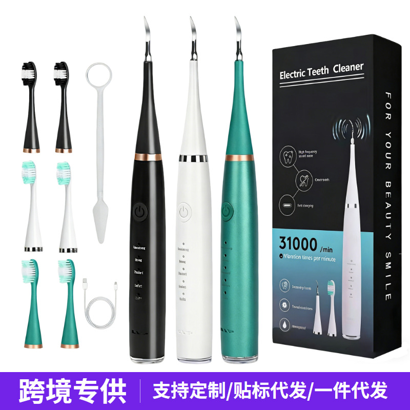 Electric toothbrush multifunctional with oral care kit