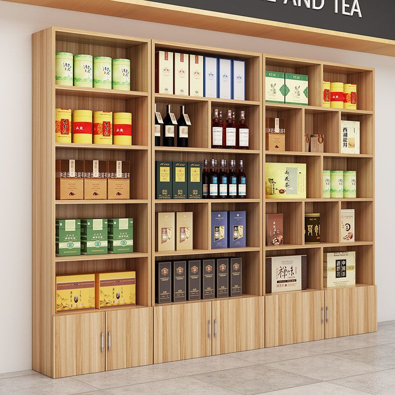 茶叶展示柜多功能产品展柜烟酒烟柜货架货柜柜台陈列柜展示架酒柜