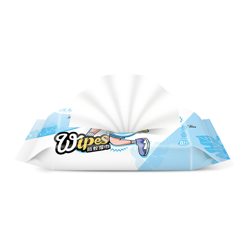 靓莉汀驱蚊虫湿巾孕妇可用驱蚊止痒户外宝宝婴儿湿巾纸抖音爆款|ms