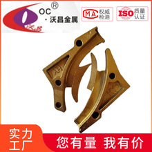 合金压铸铸钢电动吊篮配件提升机分绳块导向块锌合金不卡绳分绳器