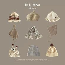 һ�� �n���냺ñ�Ӷ���2025�¿�ins��ͯŮͯ������ͯ��ɫϵë��ñ