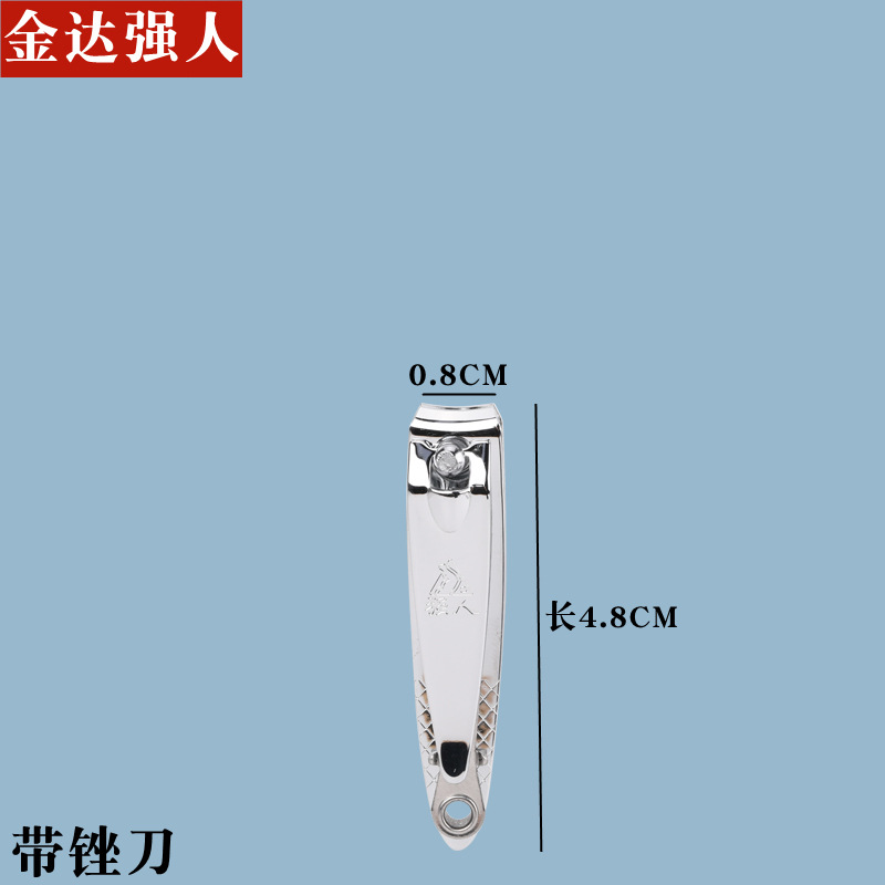 Cortaúñas fuertes cortaúñas oblicuo corte piel muerta cortaúñas puntiagudo solo tamaño grande pequeño adulto A6615
