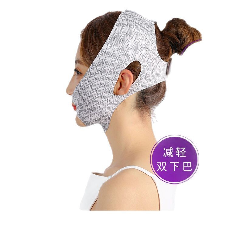 現物包帯V顔令紋垂れ下がった二重あご睡眠面彫刻マスク顔引き上げコンパクト神器|undefined