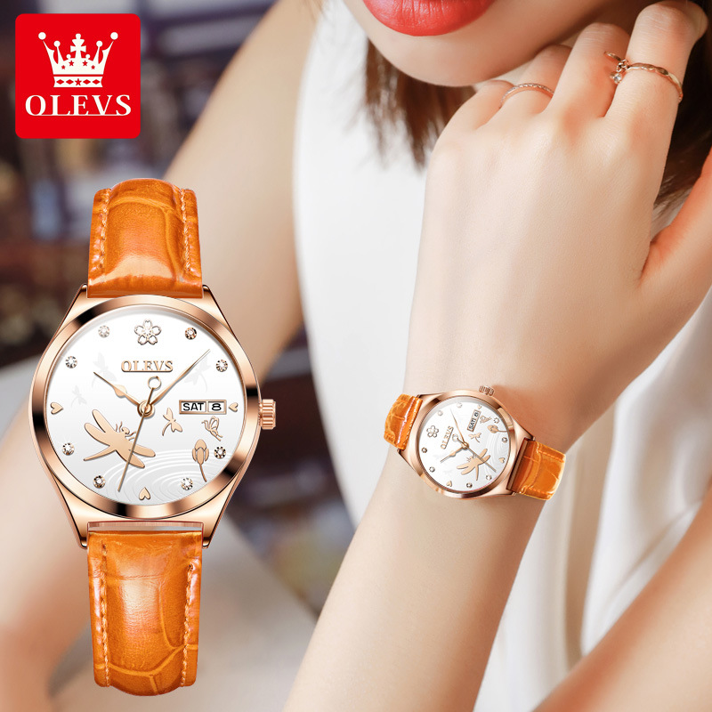 Oulishi brand watch genuine goods automatic mechanical watch TikTok popular 520 Valentine's Day niche women's watch