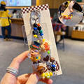 Acessórios de pingente de boneca boneca feita à mão diy estrela bonito frisado telefone móvel pingente de carro chaveiro pingente de boneca 18