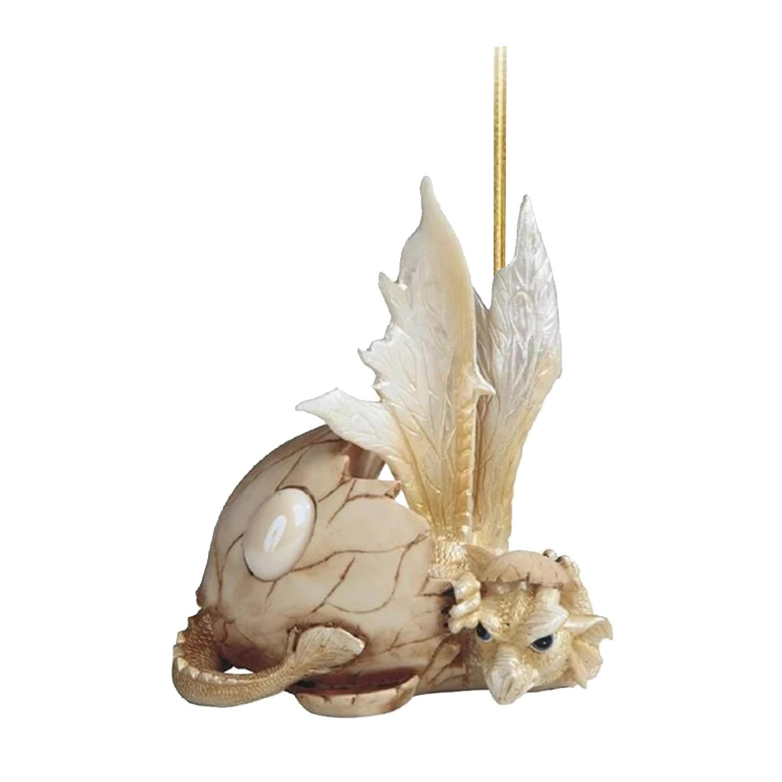 Acrílico Navidad lindo dragón bebé adornos Navidad árbol encanto decoración 2024 Año Nuevo decoración regalo