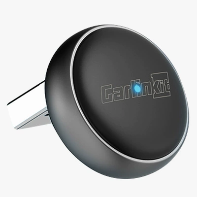 Cross-border carlinkit car-machine connectivity Android Apple wired to wireless carplay box car-mounted box (Simsiz CarPlay və Android Auto) - mini-ultra3-logo-edition