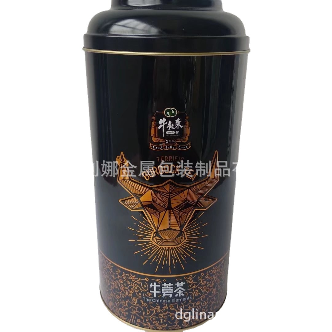 厂家制罐  圆形茶叶铁盒 礼品包装盒 茶叶圆罐 食品金属盒 包装盒