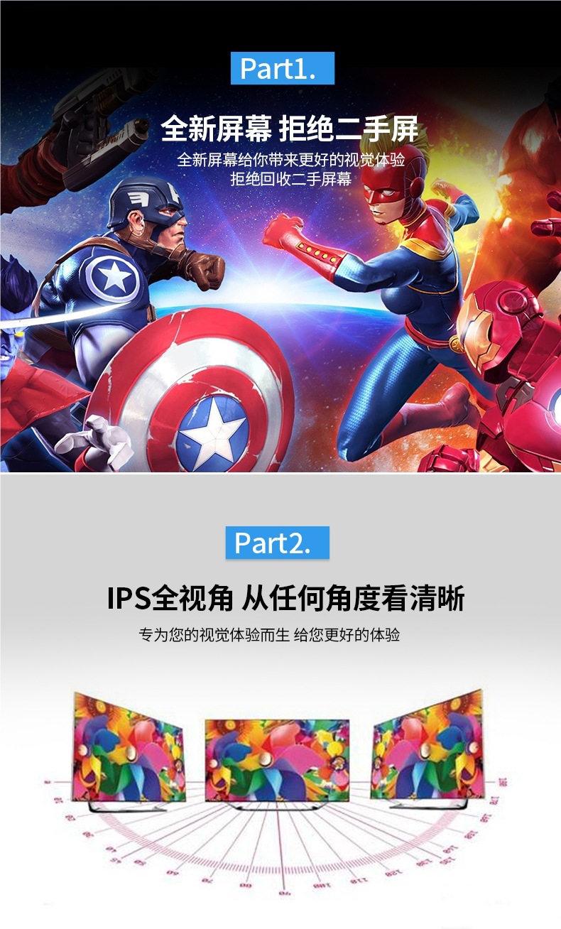 7inch Small Display Screens for Vehicles, 10inch Monitors, Televisions, High-Definition Hdmi, Computer Vga, Monitoring Screens, Others