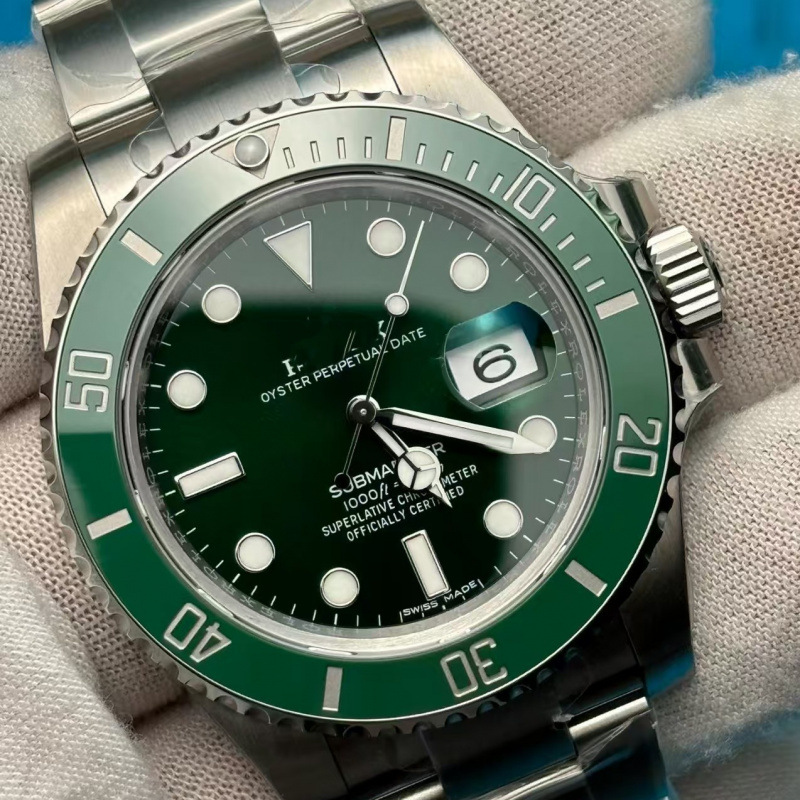 Stainless Steel Quality Submariner Water Ghost Series Fully Automatic Mechanical Watch Luminous Waterproof Men's Watch Cross-Border Supply