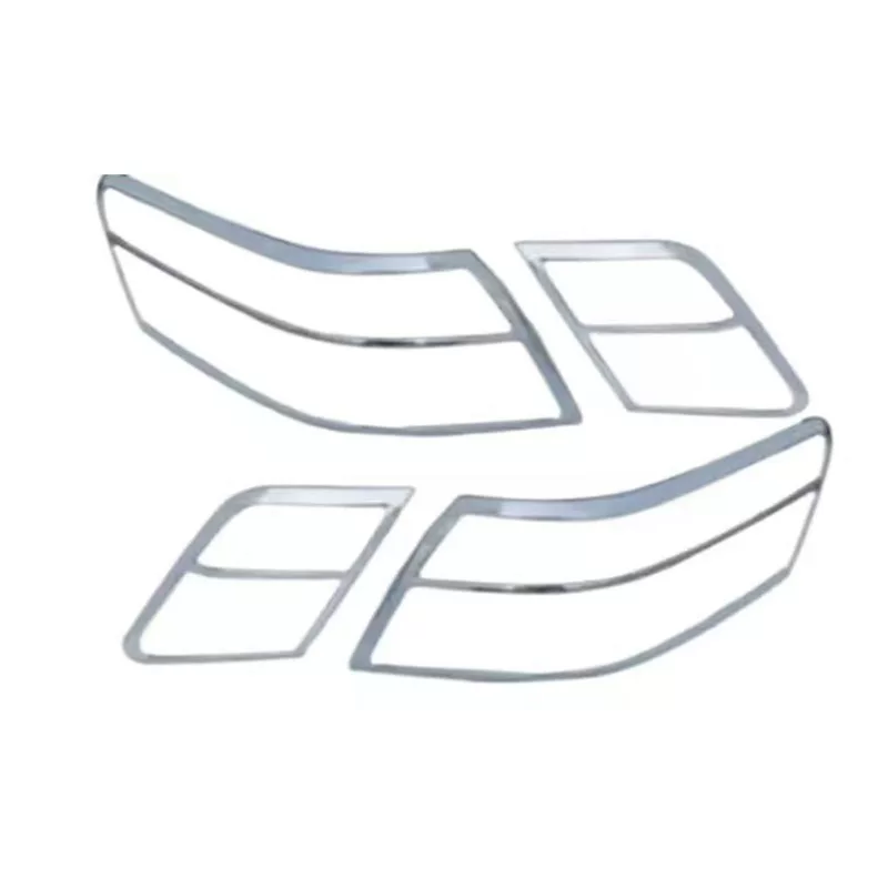 Светлый клинок заднего фонаря хромированного Toyota Camry 2007-2011 размера, декоративная крышка элемента освещения