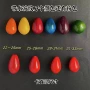成品彩色粉色毛衣链菩提