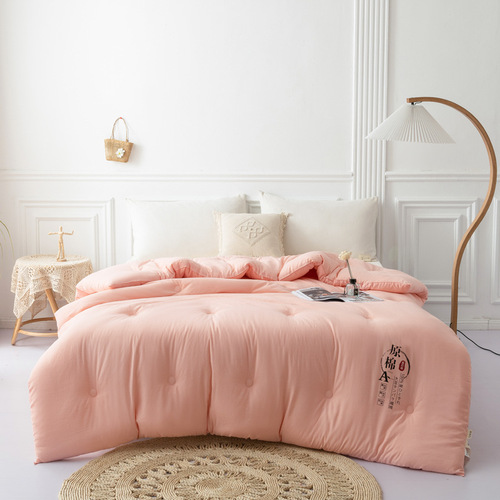 New soybean quilt type A raw cotton soy fiber quilt summer cool quilt spring autumn quilt winter quilt gift quilt core wholesale
