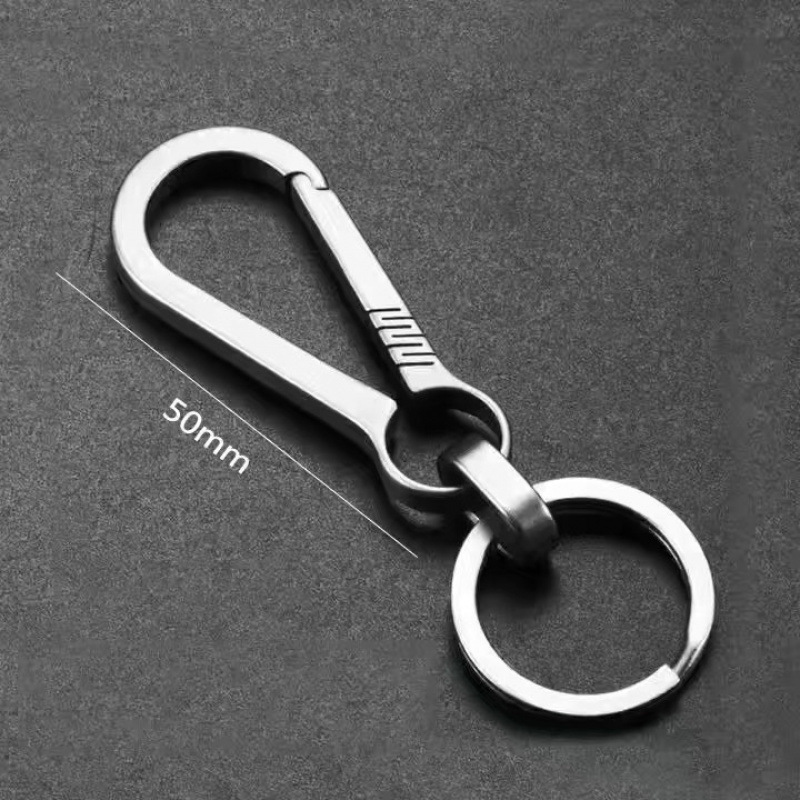 チタン合金のキーホルダーの男性の新型の腰のペンダントの多機能のキーホルダーは長くて丈夫です。|undefined