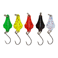 彩色路亞馬口亮片單鈎3g假餌路亞餌白條翹嘴鱒魚路亞餌