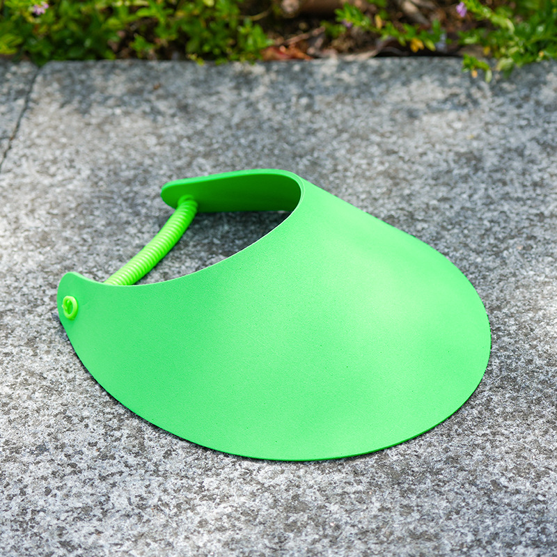 Sombrero protección solar EVA multicolor, deportivo verano, logo personalizable, portátil exterior.