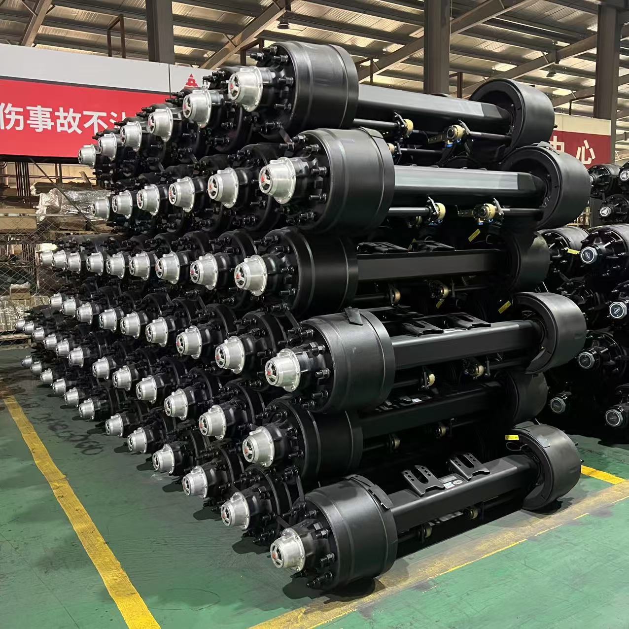 Overseas Supply of 13 Tons and Semi-Trailer Axles, Maintenance-Free Axle for 3 Years, Maintenance-Free Axle Trailer Maintenance-Free Axle