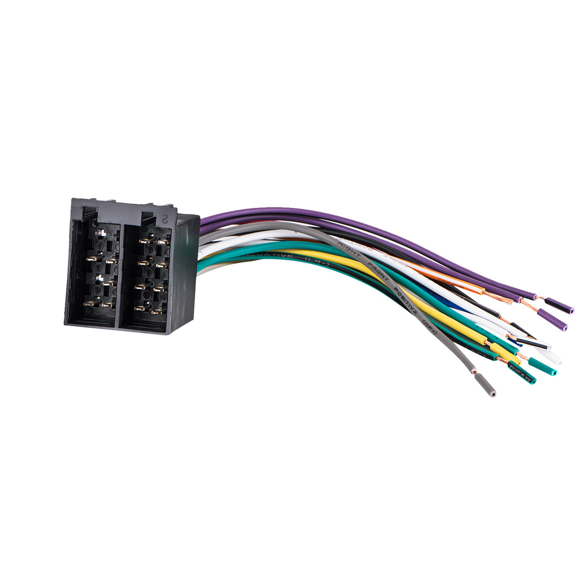 适用大众帕萨特捷达宝来CD尾线CD机母插座满针线长15厘米无氧铜丝