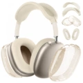 Translucent starlight four-piece set (glitter tpu shell cover*1 pair+head beam cover*1+head beam cover*1+ear cushion cover*1 pair)