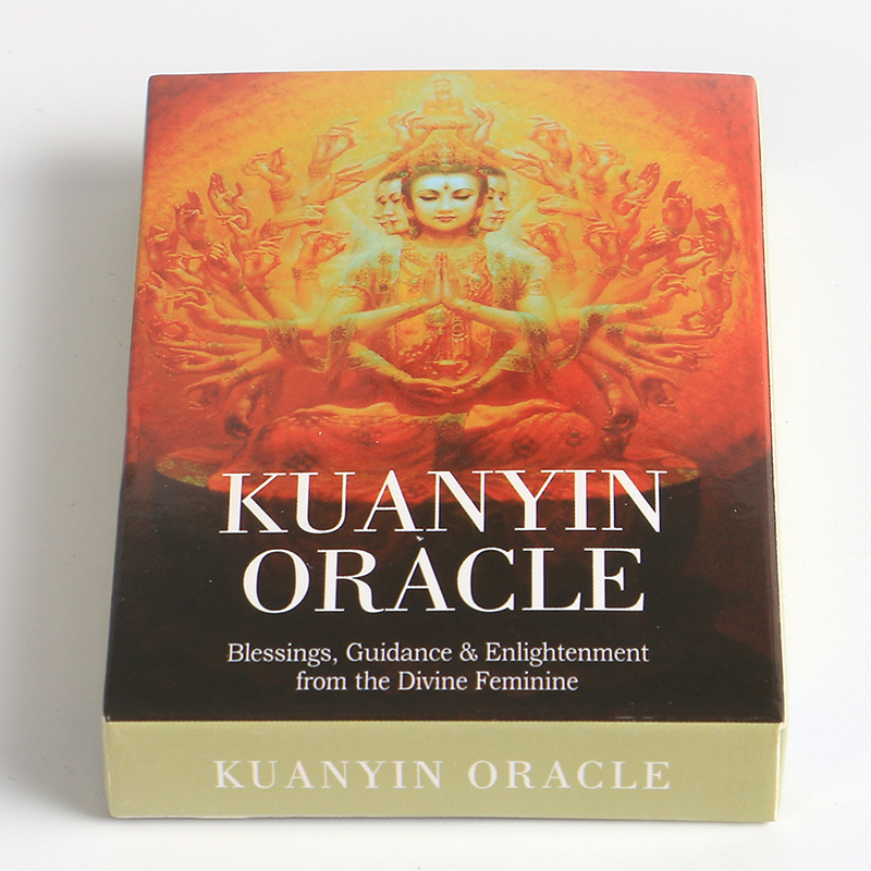 Guanyin Oracle Tarot Cards Spiritual Divination Deck_voghion.com