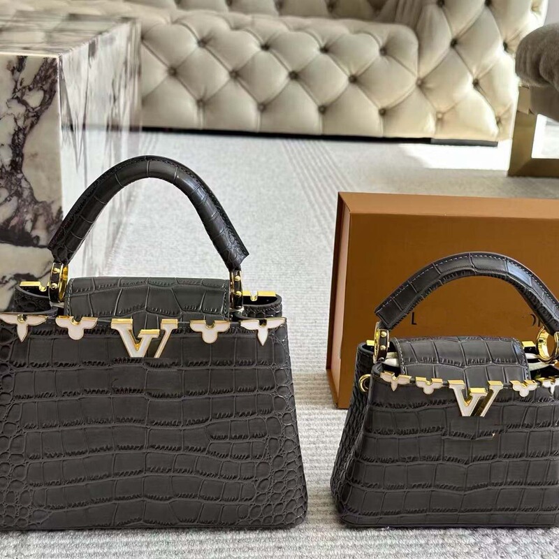Cross-Border Women's Bags, Crossbody Bags, Handbags, Luxury Bags, Lv-Style Dropshipping, Chain Luxury New Models, Cowhide Leather Cross-Border Women's Bags, Crossbody Bags, Handbags, Luxury Bags, Lv-Style Dropshipping, Chain Luxury New Models, Cowhide Leather