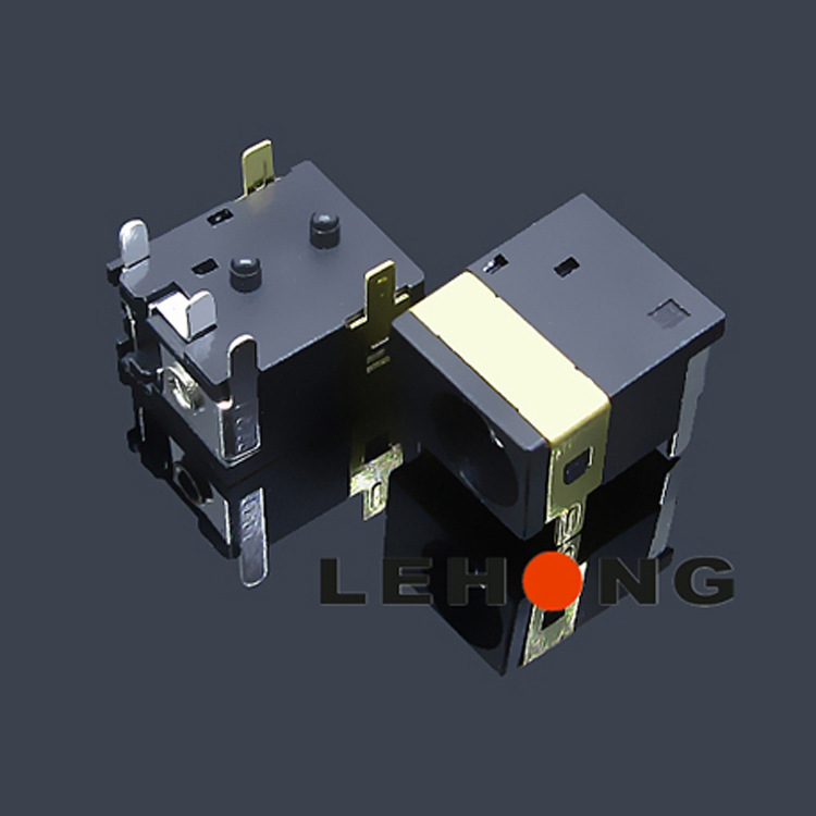 DC-044DG带盖双定位/耐高温环保/DC电源插座/直流DC插座