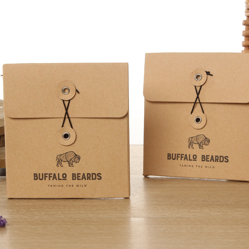 牛皮纸档案袋A4A3文件袋加厚款资料袋办公招标收纳投标袋大号防霉