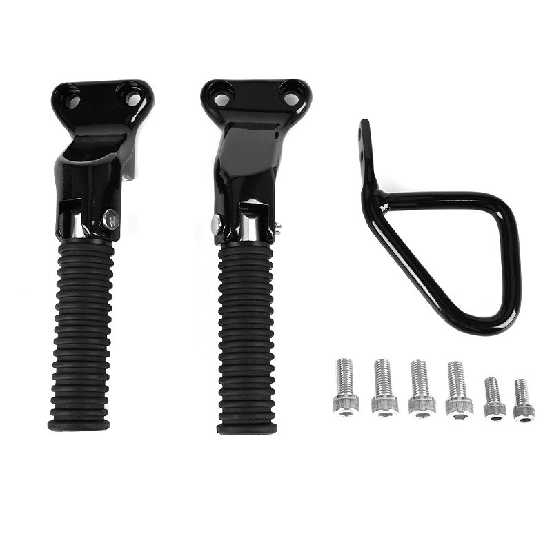 Suitable for Indian Super Chief Black Horse Bobber Black Horse Chif Modified Rear Pedal Assembly Passenger Pedal