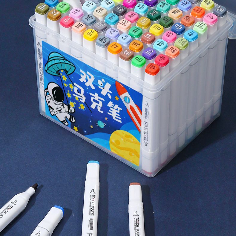 Marcador de bolígrafo para estudiantes dibujados a mano animación artística conjunto especial de herramientas de dibujo para niños clase de capacitación graffiti grueso pintura