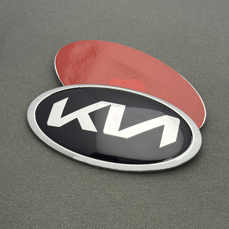 Suitable for Kia New Car Logo Kn Hood Front Logo Kia Rear Tail Logo Modified Sorento K5 K2 K4 Car Logo