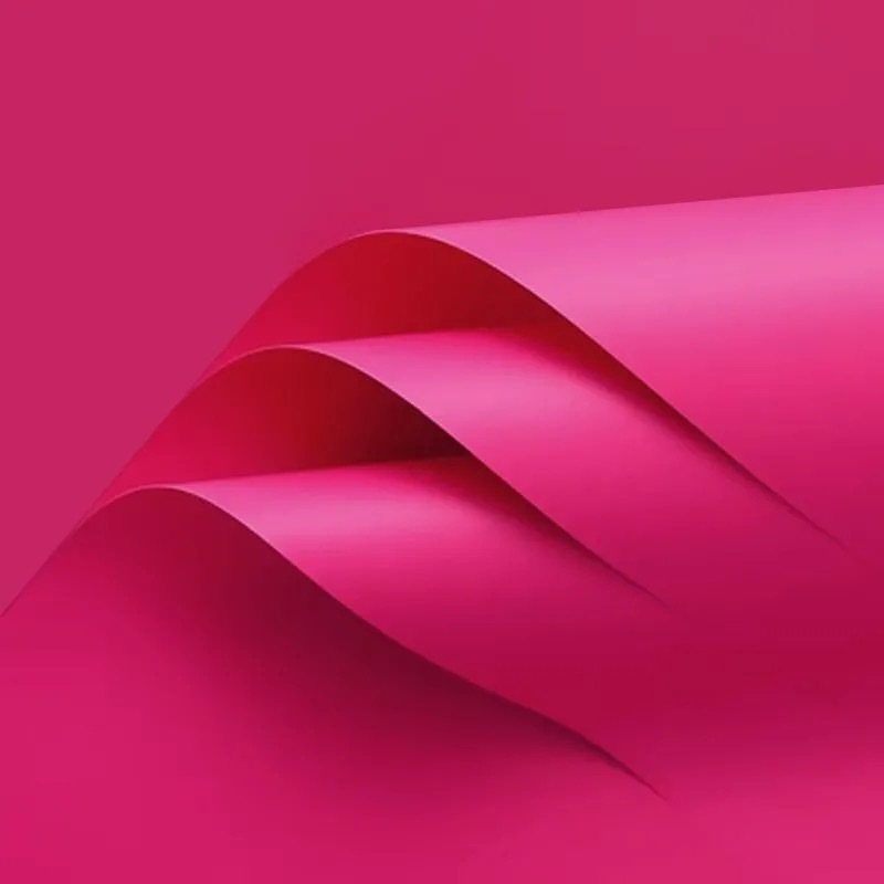 Papel de embalaje de flores floristería ramo floral papel de embalaje de flores papel de regalo papel de doble cara de dos colores Ouya papel al por mayor