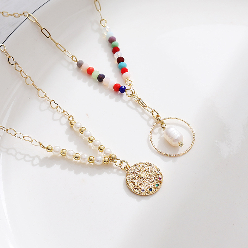 brand cute chain for key bag pearl