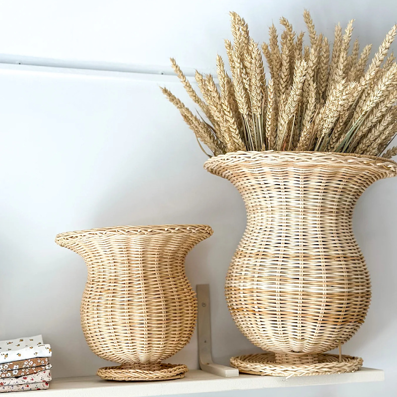 Arquivos de flores artesanales de caña decorados con flores creativas para la sala de estar decoración de lujo simple decoración de alta calidad