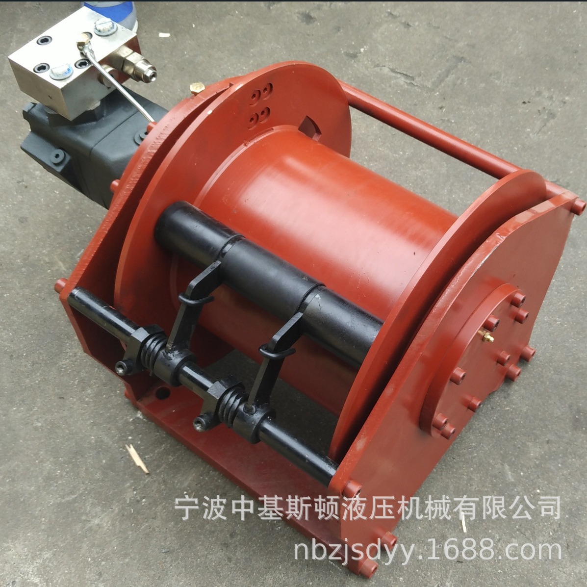 船用 矿用 随车吊用液压绞车 挖机改吊机液压卷扬机单绳拉力5吨