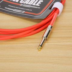 6.5超軟PVC音頻線電吉他貝斯民謠電箱吉他連接線6.35mm屏幕降噪線