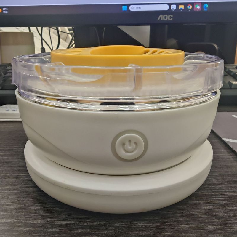 旋转果蔬净化器无线充电便携式水果家用杀菌农残去除洗菜机清洗机|undefined