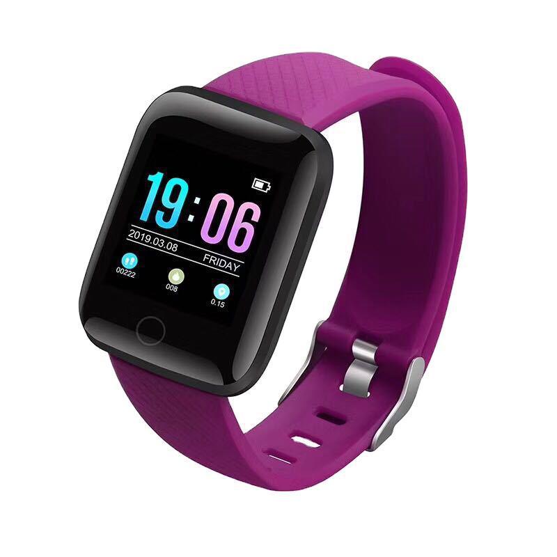 Best-selling 116plus Color Screen Smart Bracelet, Information Reminder Push D13 Sports Bracelet Direct Sales_voghion.com