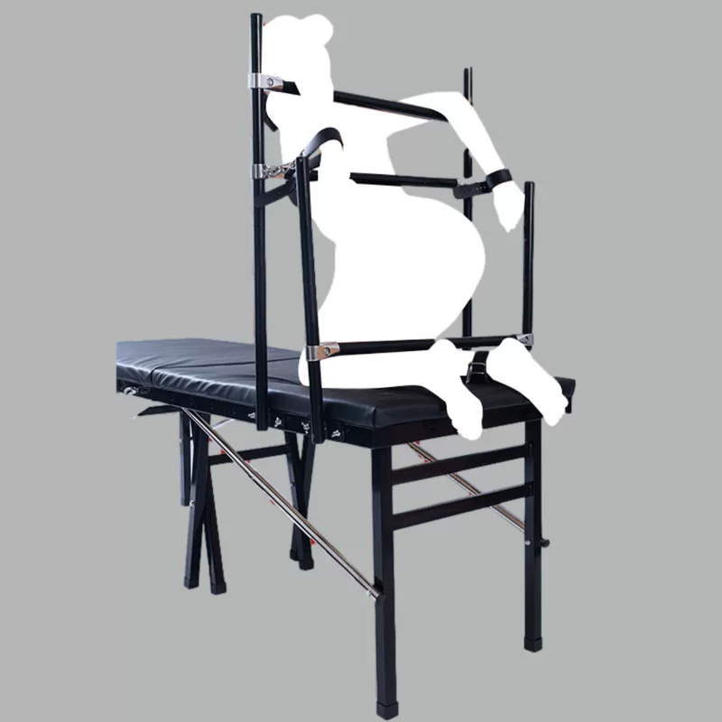 BDSM sex furniture can be folded and harvested, the eight -claw chair portable bed torture frame bundle tool