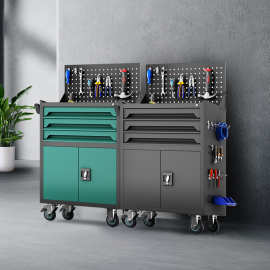 汽修工具车车间工具柜多功能工具箱小推车维修五金零件加厚手推车