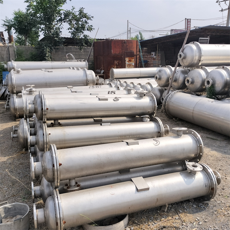 二手冷凝器 工业列管式高压蒸发传热设备可全新