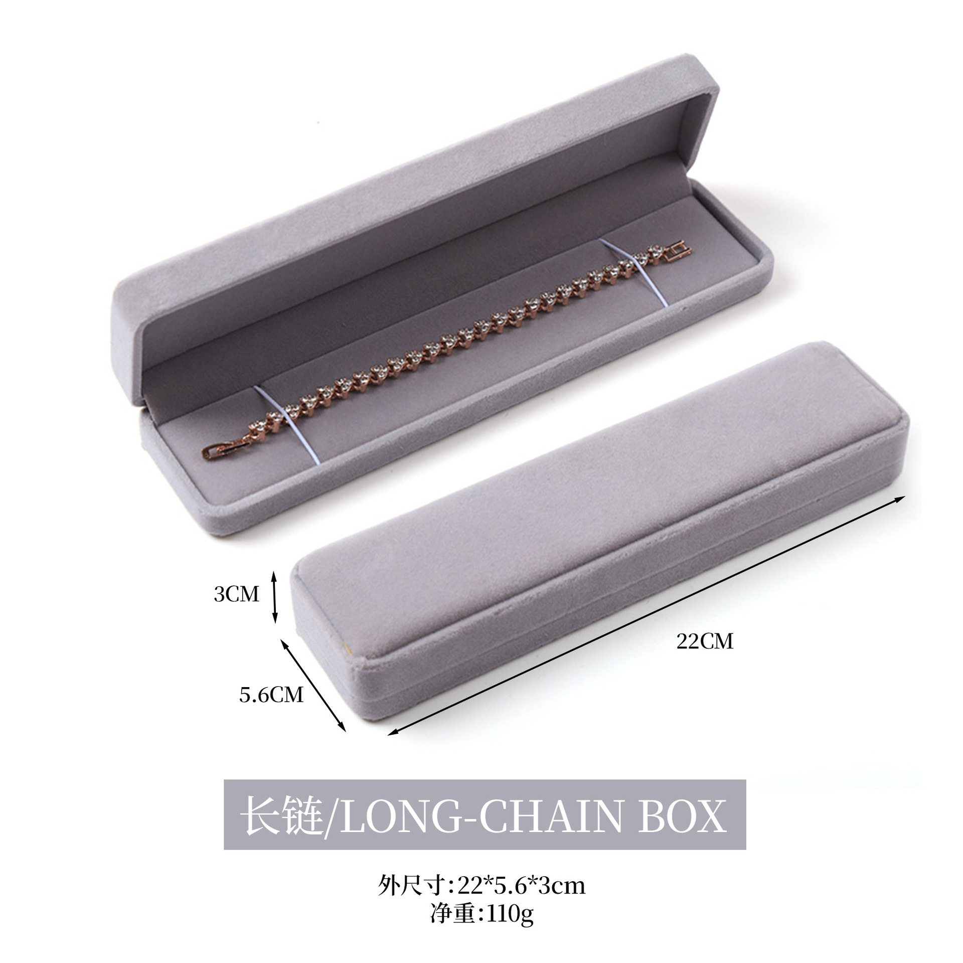 Nuevo joyero octogonal de terciopelo, caja para pendientes y anillos para el 25 aniversario, caja para guardar collares, pulseras y brazaletes con un toque de alta gama. image 30