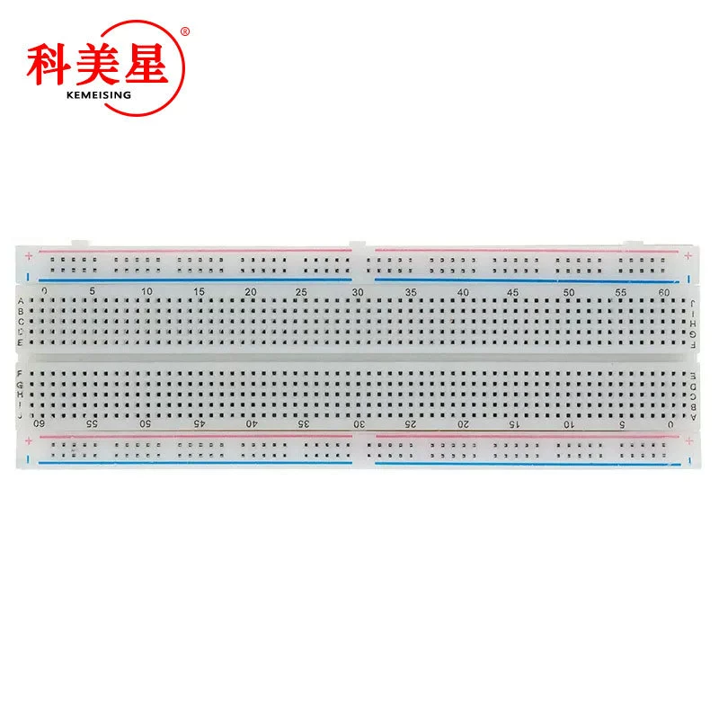 MB102 830 Hole high -quality bread board line board board experiment board universal plate 165x55x10mm