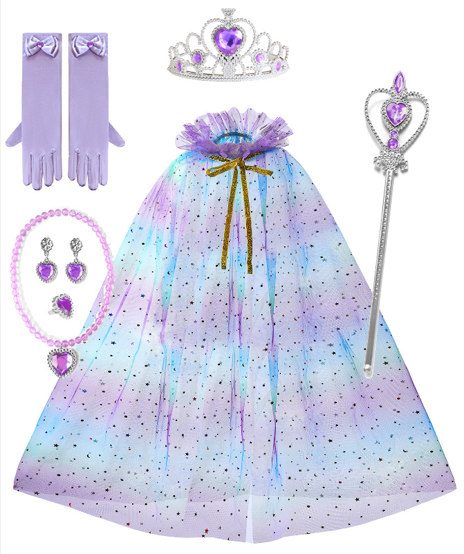 수평 인어 + 왕관 세트