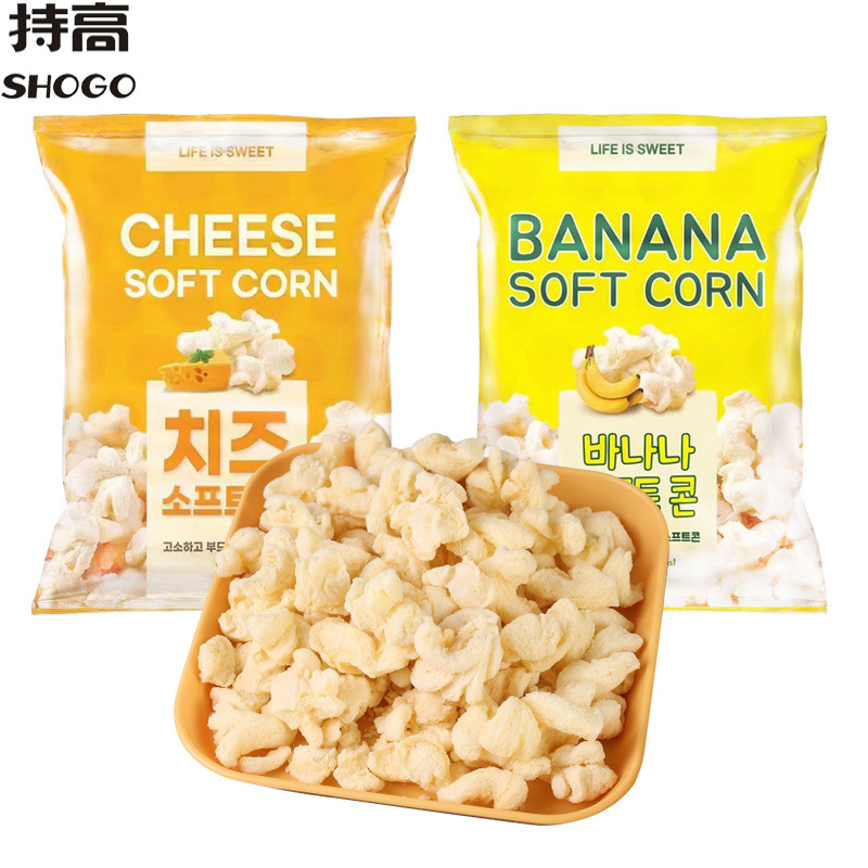 Korean imports Cheese Cake Cheese Popcorn 50g Expansion food leisure time snacks wholesale