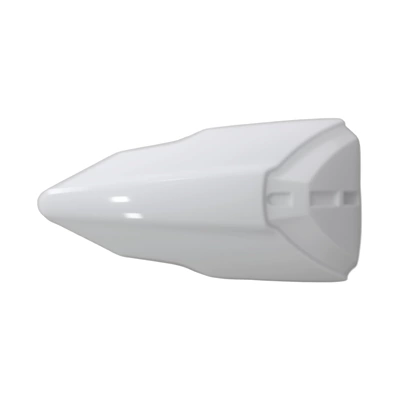 Motorcycle Fender, Model Years, Large Surround Side - hump-top-cover-white-embryo