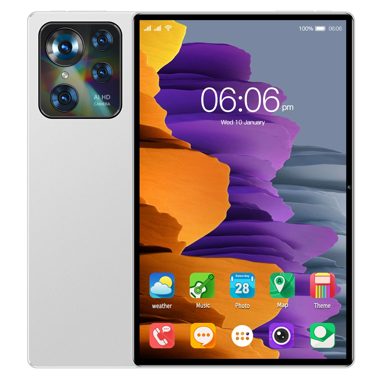 Планшет (Pad8Max) 10,1" Android 14, 16 ГБ+512 ГБ, 12000 мА·ч, 5G/Wi‑Fi/Bluetooth