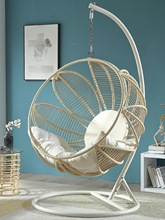 阳台秋千摇篮椅懒人吊兰懒人椅吊篮藤椅摇椅庭院吊椅室内吊床家用